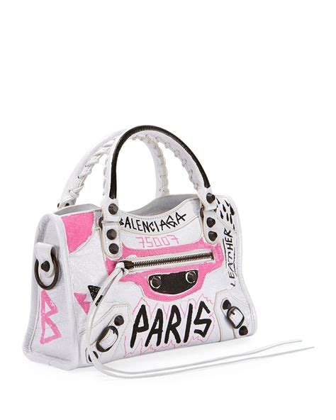 balenciaga graffiti bag mini.